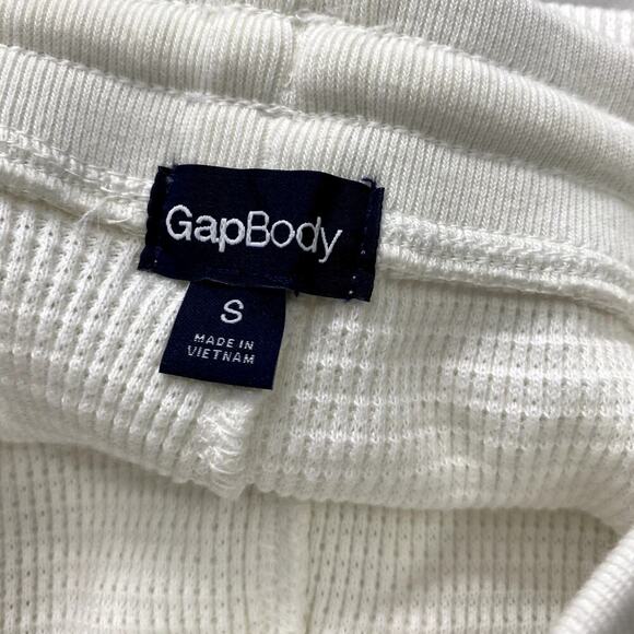 Gap body Womens Linen Blend Drawstring Wide Leg Pants, Cream, S - Picture 4 of 5